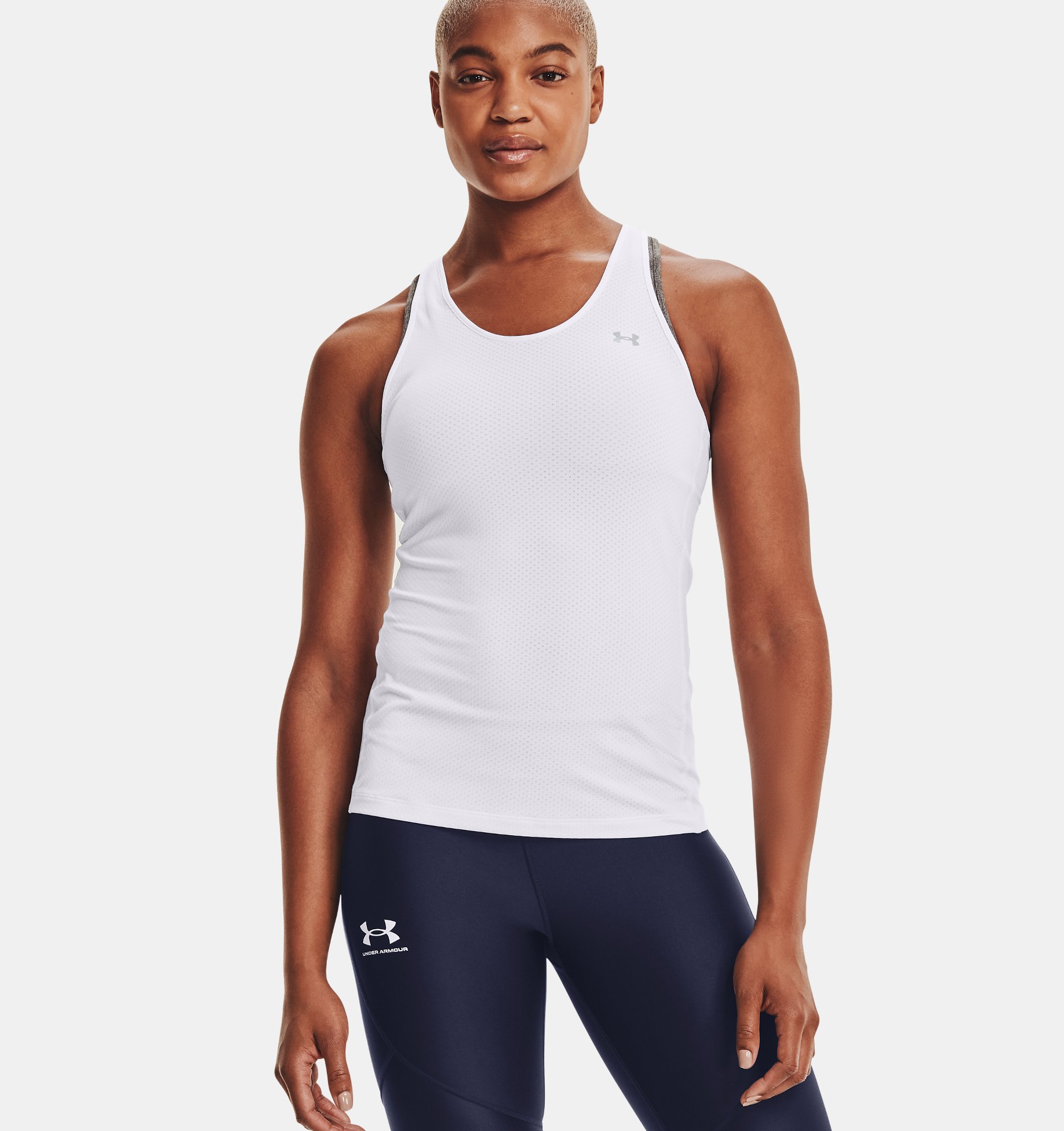Under Armour Womens Fly by Emboshort Sleeveed Racer Tank